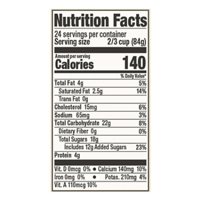 Deans Country Fresh Ice Cream Reduced Fat Vanilla 4 Quart Plastic Pail - 4 QT - Image 2