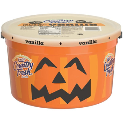 Deans Country Fresh Ice Cream Reduced Fat Vanilla 4 Quart Plastic Pail - 4 QT - Image 3