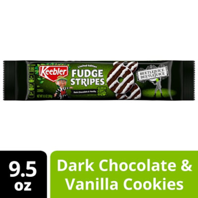 Keebler Flipped Fudge Stripes Dark Chocolate and Vanilla Fudge - 9.5 Oz - Image 2