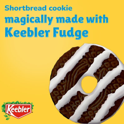 Keebler Flipped Fudge Stripes Dark Chocolate and Vanilla Fudge - 9.5 Oz - Image 2
