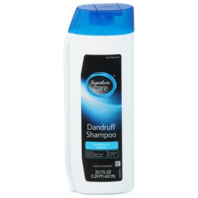 Signature Select/care Shampoo Dandruff Normal Or Oily Hair 20.7 Fluid Ounce - 20.7 FZ