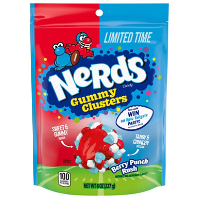 Nerds Berry Punch Rush Gummy Clusters - 8 Oz - Image 4