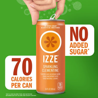 Izze Sparkling Clementine 6-8.4fz - 6-8.4FZ - Image 4