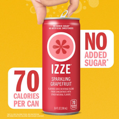 Izze Sparkling Grapefruit 6-8.4fz - 6-8.4FZ - Image 4