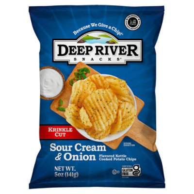 Deep River Sour Cream on Kettle Chp - 5 Oz - Image 3