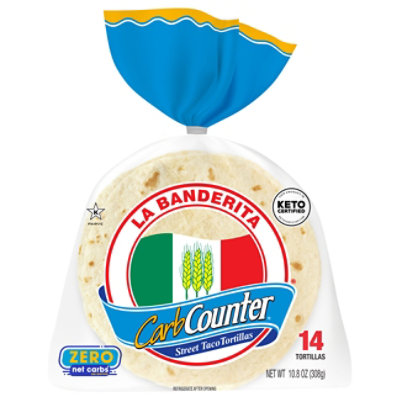 La Banderita Carb Counter Street Taco - 14CT - Image 1