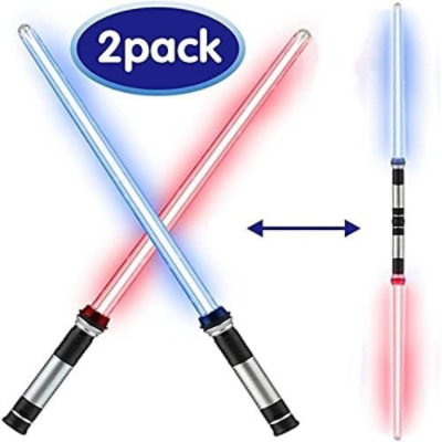 RAINBEAN - LED Light Up Saber with Sound - 2 Each - Image 2