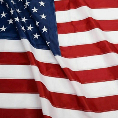 Hometeczone - 3x5ft American Flag Outdoor Embroidered Stars USA Flag Sewn Stripes - 1 Each - Image 2