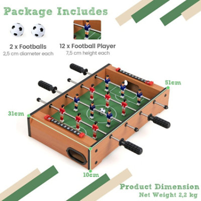Hooya Imp.& Exp. - 20 Inch Indoor Competition Game Soccer Table - 1 Each - Image 2