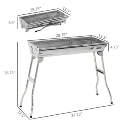 Yeah Depot - Portable Charcoal Grill - 1 Each - Image 2