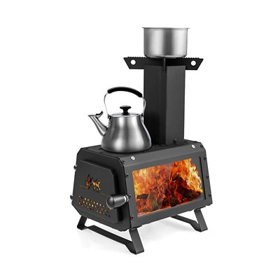 Adawe-Store - Portable Stove Fire Pit - Ideal for Outdoor Camping & Hiking - 1 Each - Image 1