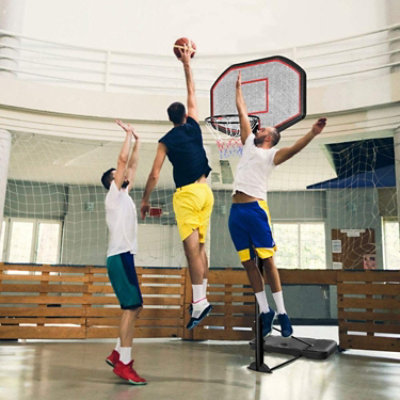 Hooya Imp.& Exp. - 43 Inch Indoor/Outdoor Height Adjustable Basketball Hoop - 1 Each - Image 2