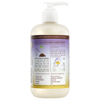 Mrs Meyers Compassion Flower Hand Soap - 12.5 OZ - Image 3