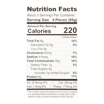 Sukhi's Indian Chicken Tikka Masala Samosa Frozen Appetizer Snack - 10 Oz - Image 3
