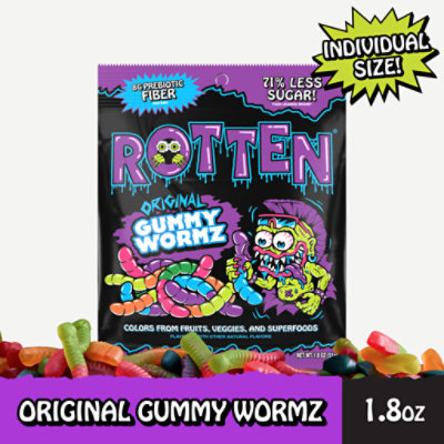 Rotten Original Gummy Worms - 1.8 OZ - Image 2