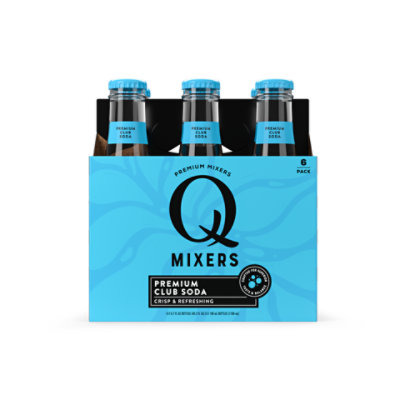 Q Mixers Club Soda 6-6.7fz - 6-6.7 FZ - Image 1