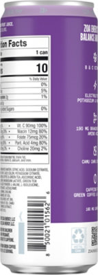 Zoa Frosted Grape Zero Sugar Energy Drink - 12 Oz - Image 5