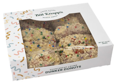 Confetti Shortbread Dunker Donuts - 9.3 OZ - Image 1