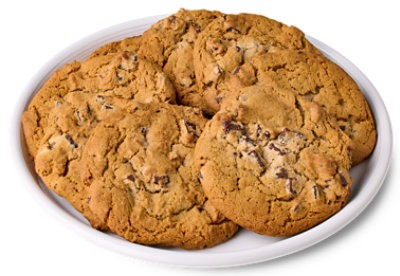 Jumbo Chocolate Chunk Cookies 8 Count - Each - Image 1