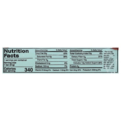 Taos Bakes Bar Dark Chocolate Almond Seasalt - 1.8 OZ - Image 3