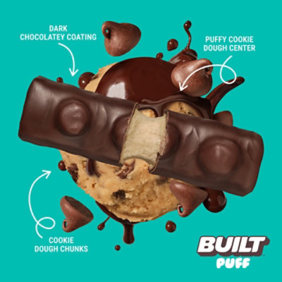 Built Bar Cookie Dough Chunk Puff - 1.55 OZ - Image 2