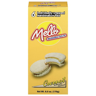 Mello Coconut Marshmallow Pie 6 Count - 6 OZ - Image 3