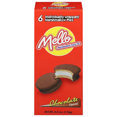 Mello Chocolate Marshmallow Pie 6 Count - 6 OZ - Image 3