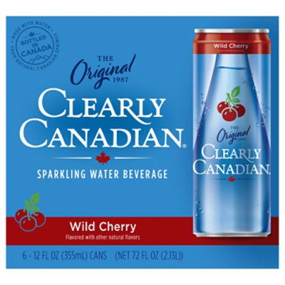 Clearly Canadian Wild Cherry 6-12fz - 6-12 FZ - Image 3