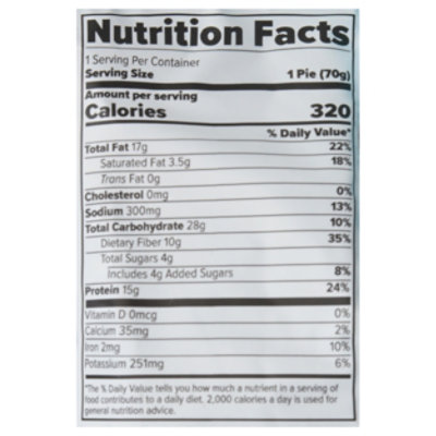 Redefine Foods Oatmeal Protein Pie Chocolate Peanut Butter - 1 EA - Image 3