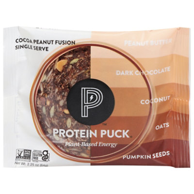 Protein Puck Bar Fusion Chocolate Peanut Butter - 2.25 OZ - Image 3