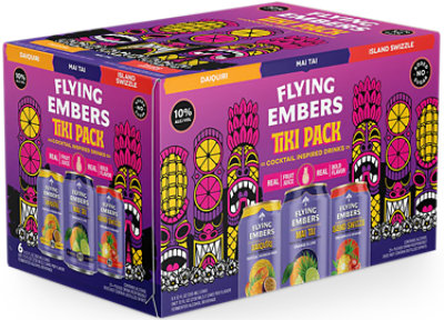 Flying Embers Tiki Cocktail Variety Rtd - 6-12 FZ - Image 1