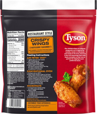 Tyson Chicken Wings Rotisserie Seasoned - 16 OZ - Image 6