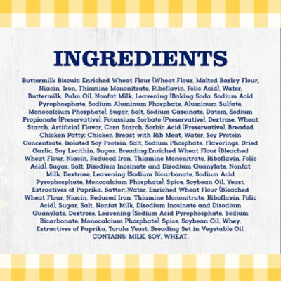 Odom's Tennessee Pride Chicken & Buttermilk Biscuits, Snk Sz Frzn Breakfst Sandwiches, 10 Ct, 16.3oz - 16.3 OZ - Image 5