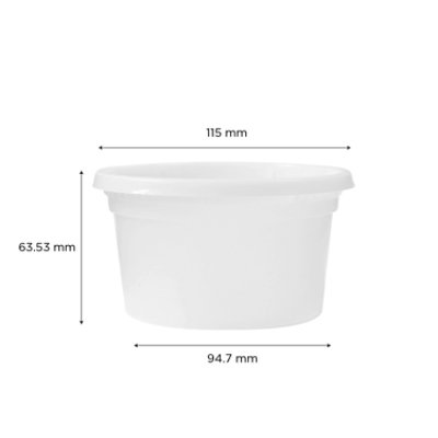 Karat 12oz PP Plastic Injection Molded Deli Containers with Lids - 240 sets - Image 3