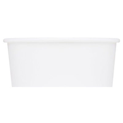 Karat Earth 12oz Eco-Friendly Paper Food Containers (114.6mm), White - 500 pcs - Image 3