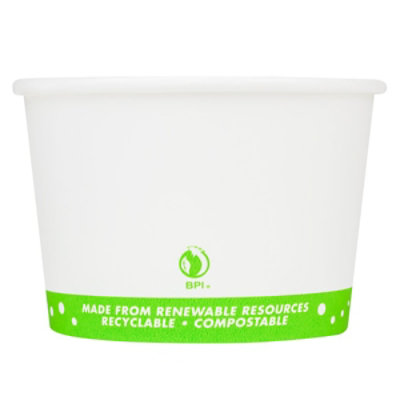 Karat Earth 16oz Eco-Friendly Paper Food Containers (114.6mm), Generic Print - 500 pcs - Image 2