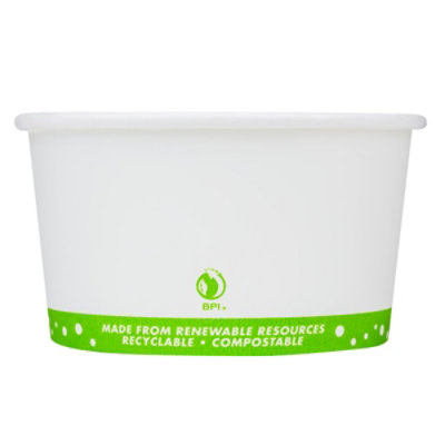 Karat Earth 12oz Eco-Friendly Paper Food Containers (114.6mm), Generic Print - 500 pcs - Image 2