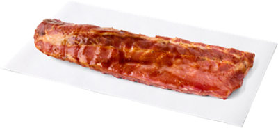 Pork Backribs Extra Meaty Bourbon Marinade Up To 10% Solution - LB