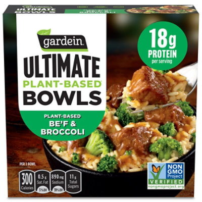 Gardein Ultimate Plant-based Be'f & Broccoli, 9 Oz. - 9 OZ - Image 1