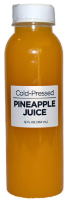 Cold Pressed Pineapple Juice 12 Fz - 12 FZ - Image 1