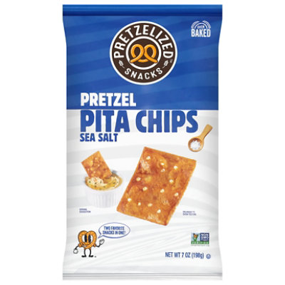 Pretzelized Sea Salt Prtzl Pita Chips - 7 OZ - Image 3