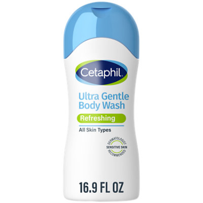 Cetaphil Ultra Gentle Body Wash Refreshing - 16.9 FZ - Image 1