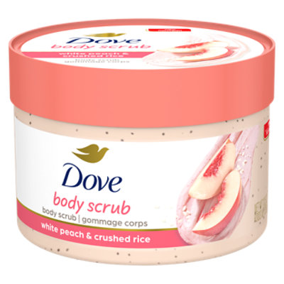 Dove Body Scrub Peach - 10.5 OZ - Image 3