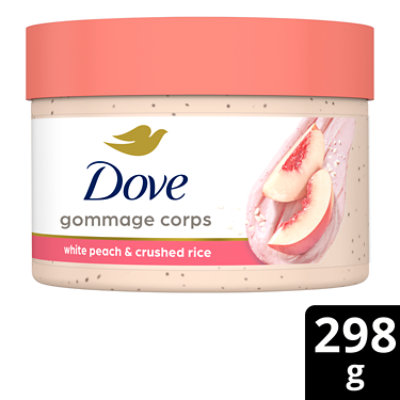 Dove Body Scrub Peach - 10.5 OZ - Image 2