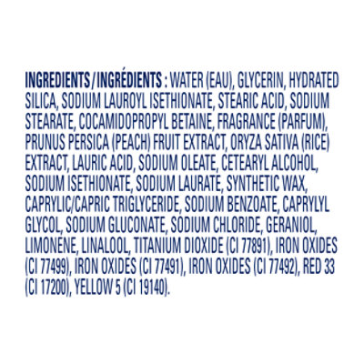 Dove Body Scrub Peach - 10.5 OZ - Image 4