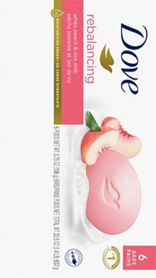 Dove Soap Bar Peach Rebalancing - 22.5 OZ - Image 5