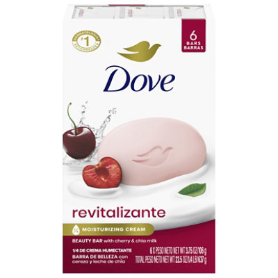 Dove Soap Bar Cherry & Chia - 22.5 OZ - Image 3