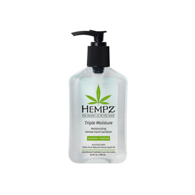 Hempz Triple Moisture Moisturizing Herbal Hand Sanitizer 8.5 Fl.oz - 8.5 FZ - Image 1