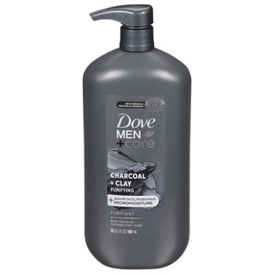 Dove Men Care Body Wash Charcoal Clay - 30 OZ - Image 3