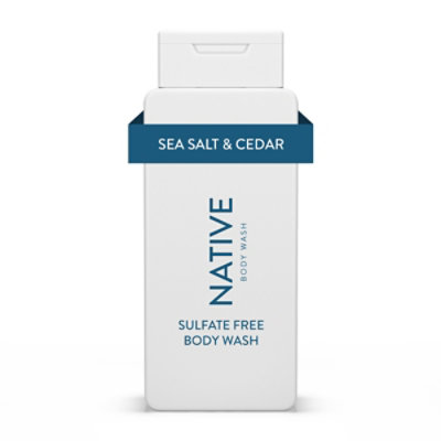 Sea Salt & Cedar Body Wash 18 Oz - 18 OZ - Image 2